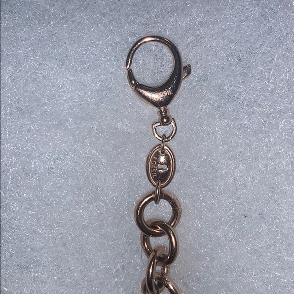 Fossil Brand Heart Charm bracelet - Picture 3 of 3